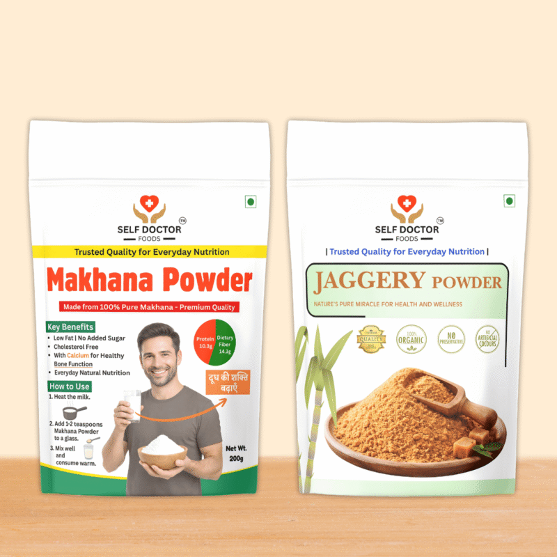 Calcium & Energy Boost Combo – Makhana Powder & Jaggery Powder