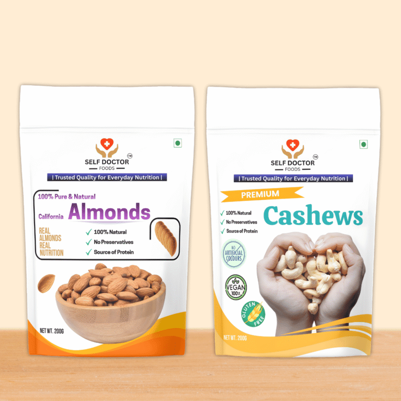 Premium Dry Fruits Power Combo – Almonds and Cashews